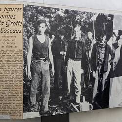 The teenagers who discovered the cave in 1940