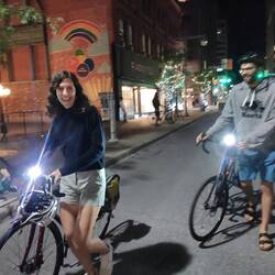 Contentos camino a casa