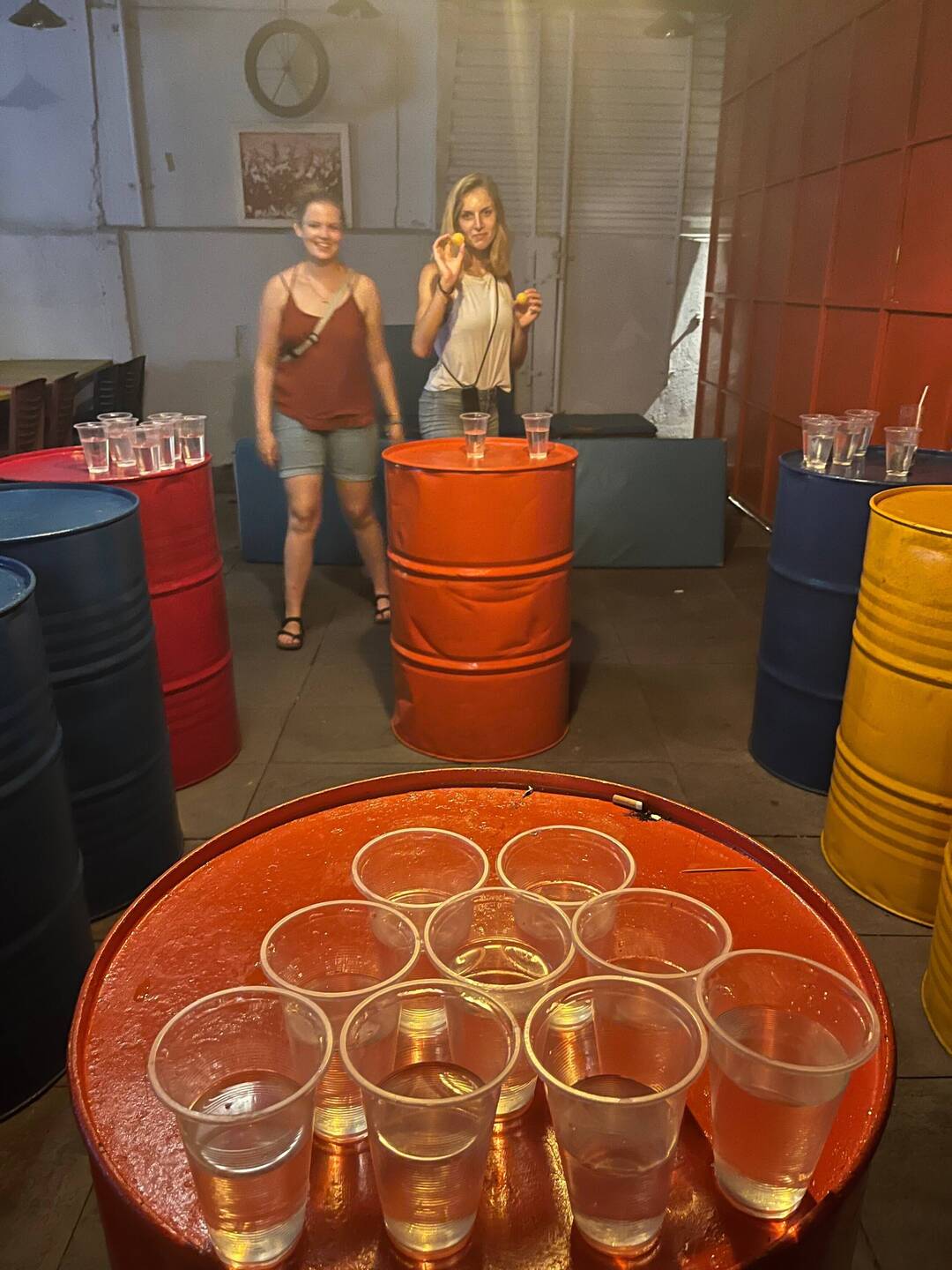 Beer Pong - hart am Verlieren 😃