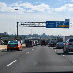 The traffic was ungodly / ganz normaler Verkehr für Toronto :(