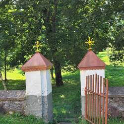 Another side gate at St. Anne's Church