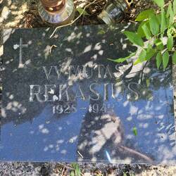 Gravestone of Vytautas Rekasius