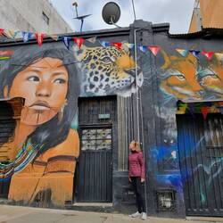 Tolle Streetart wohin man schaut 🐆🦊