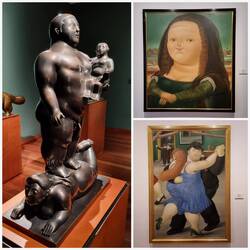 Grandiose Gemälde und Skulpturen im Botero-Museum 🎨