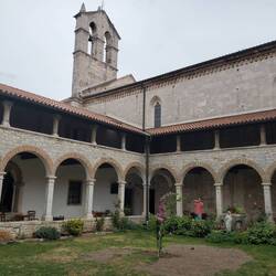 Courtyard of the Church of St. Francis