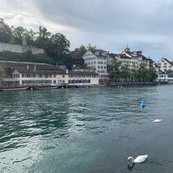 Walking into the old town