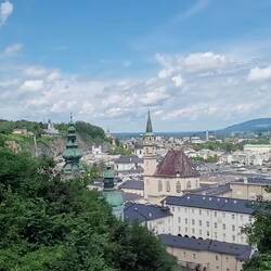 Blick von der Festung Hohensalzburg