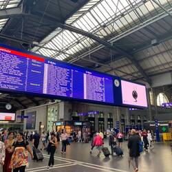 Zurich main train station