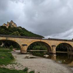 Castelnaud- "Way up on the hill...." sing it with me now