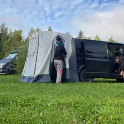 This time: tent "deconstruction" shown :)