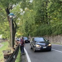 Tricky path back to Griante