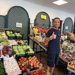 Owner of the fruit & veggie market