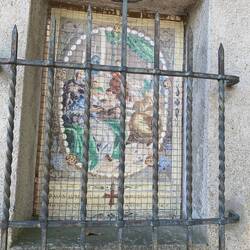 Mosaics along the route