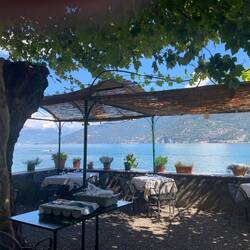 Friday fish dinner at La Marianna before everyone arrives