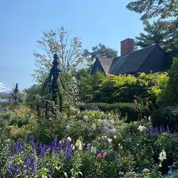 Visiting the House of Seven gables. I now know what a gable is