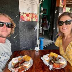 A few sneaky breakfasts at The Cool Cafe in town