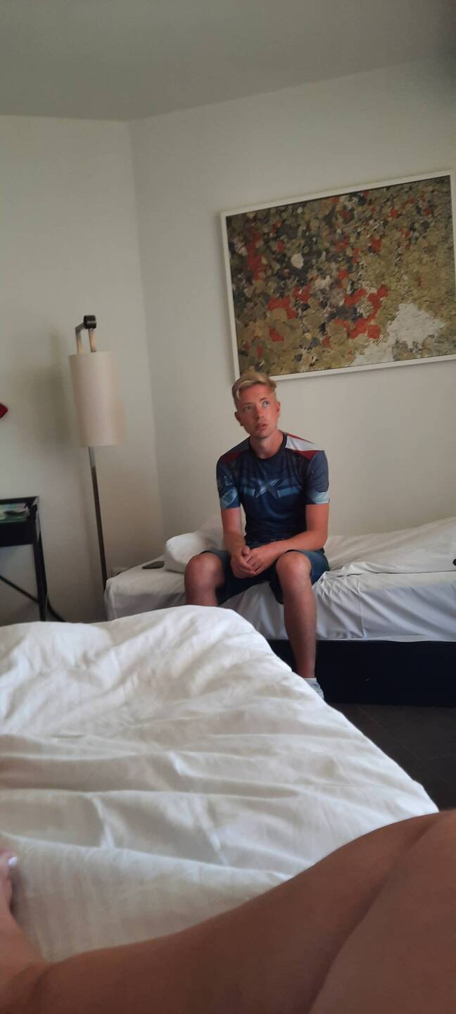 Gleich geht es in den Fitnessraum