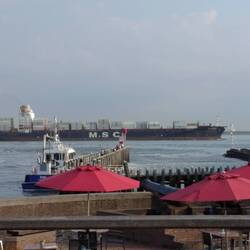 Schiff auf der Westerschelde