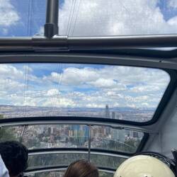 Funicular på vej op af bjerget