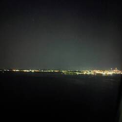 Arriving at Boston airport - in the early hours of Friday morning