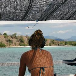 Ja man hat sehr viel Zeit einfach nur die Gegend anzuschauen😁😇