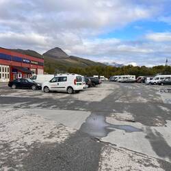 Le parking pour la nuit