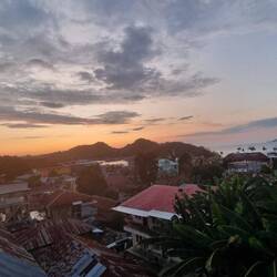 Sunset im Hostel🌅