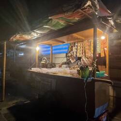 Der Stand wo ich gegessen habe.😇