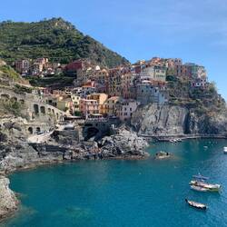 Manorola from the trail