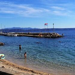 An einem der Badestrände