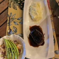 Filet con Purée of the day😅