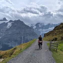 On the Schynige Platte to First trail