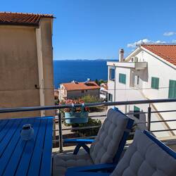 View from our AirBnB deck