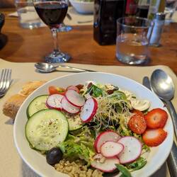 Most lovely salad I've ever seen or eaten