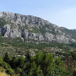 Noch ein Blick auf die Cetina-Schlucht