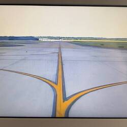La piste de Dulles airport, enfin !