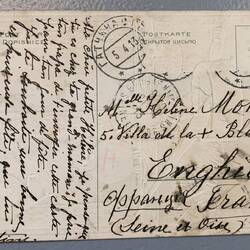 2913 de Victor Monod à sa fille Hélène. Une parmi des centaines