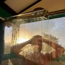 Ausblick aus unserer Dusche!🔥