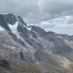 Geschafft! Oben angekommen mit einer spektakulären Aussicht