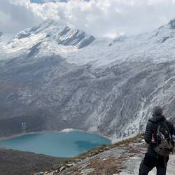 Atemberaubend mit den Lagunen zwischendurch