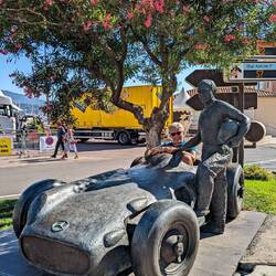Denkmal Juan Manuel Fangio