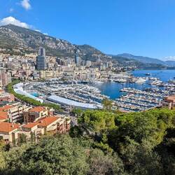 Ausblick auf den Port Hercule