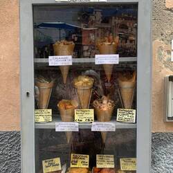 Local speciality - Tutti Fritti, fried fish