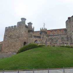 Knights Templar castle in Ponferrada