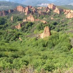 This was all one mountain till the Romans destroyed it!