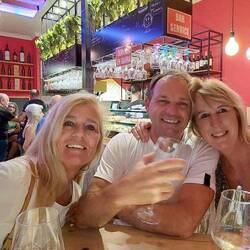 Maar later kwamen de mannen er ook gezellig bij