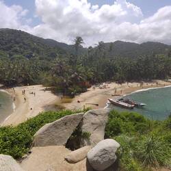 Strandsicht vom Fels Cabo San Juan