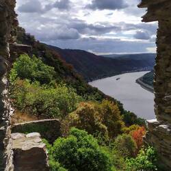 Blick von Burg Liebenstein