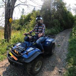 Anna auf dem Käfer, Forgotten Trail, Magnetawan