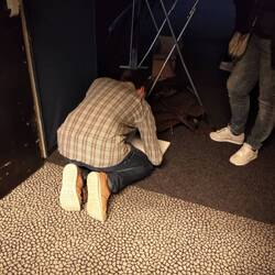 Cees van Kempen beim Autogramm geben